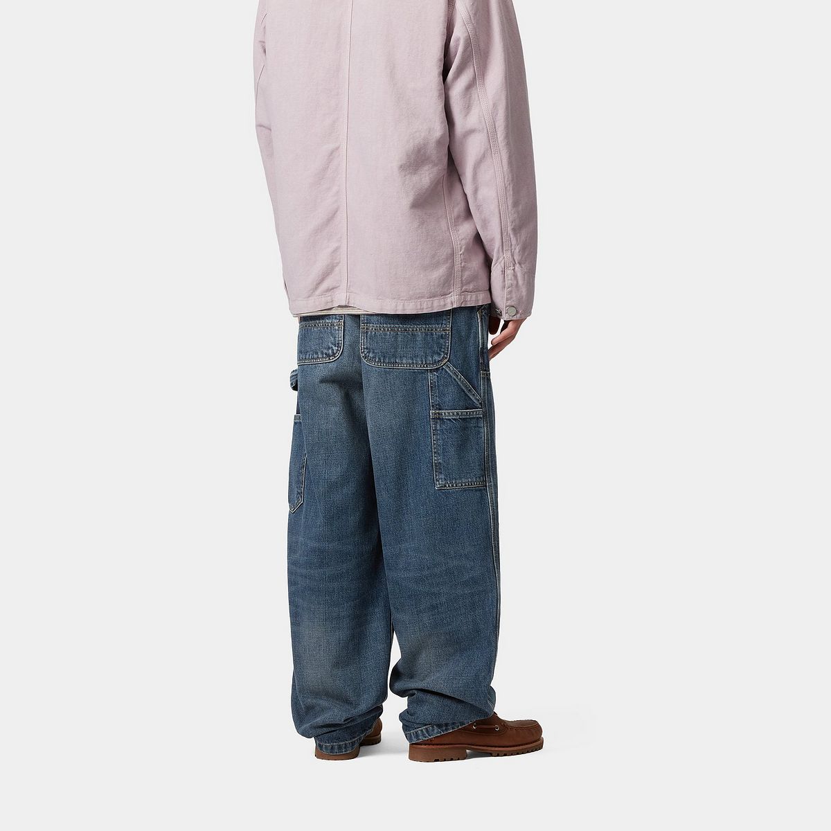 Панталони Carhartt WIP WIP OG Double Knee Pants Лилаво | I035797_9, 1