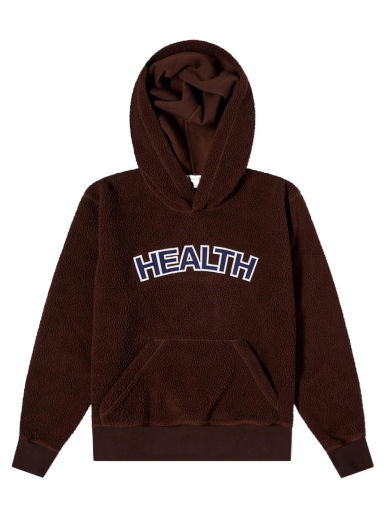 Суитчър Sporty & Rich Health Sherpa Hoodie Кафяво | HO664CH