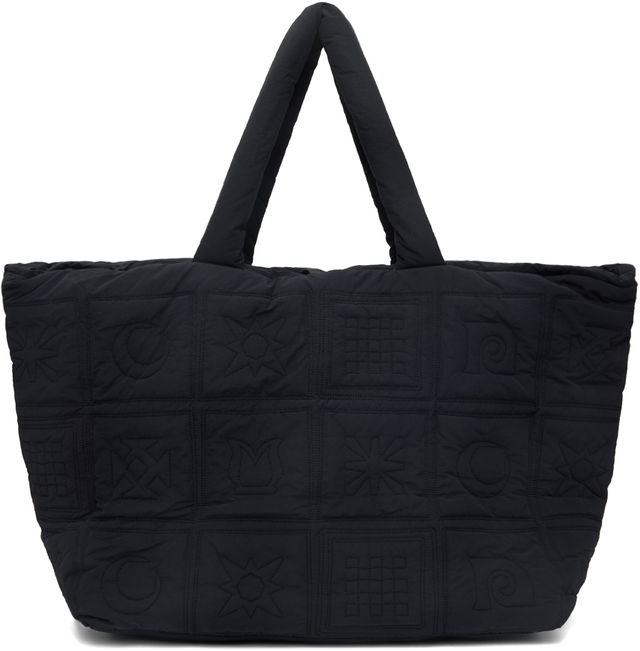 Black Symbol Tote