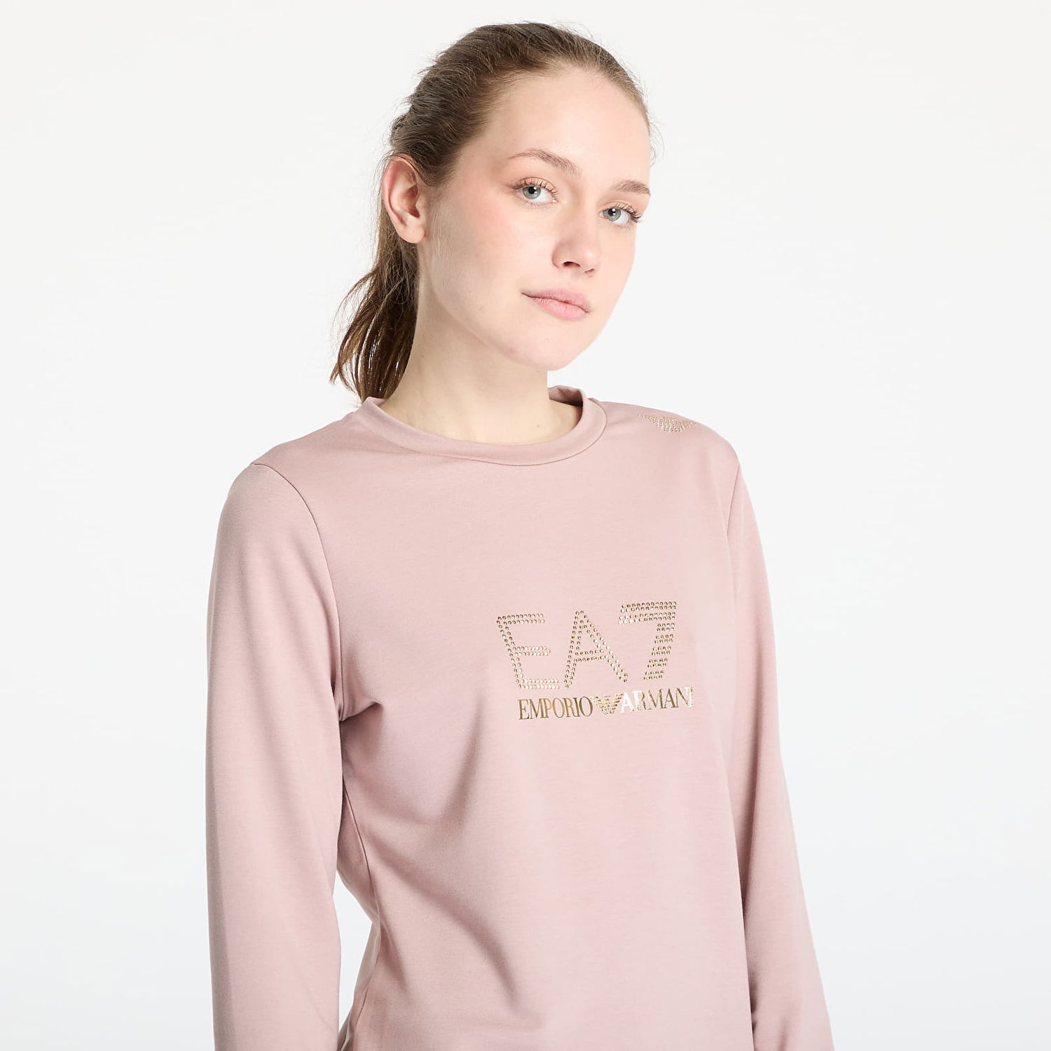 Пуловер Emporio Armani EA7 Emporio Armani Train Evolution T-Shirt Розово | 8NTM45TJ9RZU4079, 1