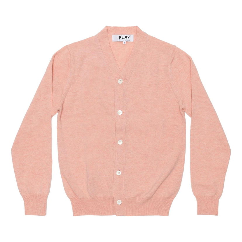 Пуловер Comme des Garçons Cardigan With Sleeve Logo Розово | AZ-N092-051-5