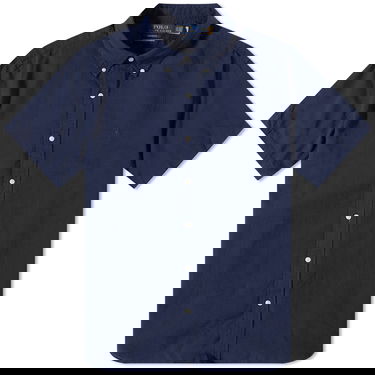 Риза Polo by Ralph Lauren Seersucker Short Sleeve Shirt Astoria Navy Тъмно синьо | 710906575003, 0