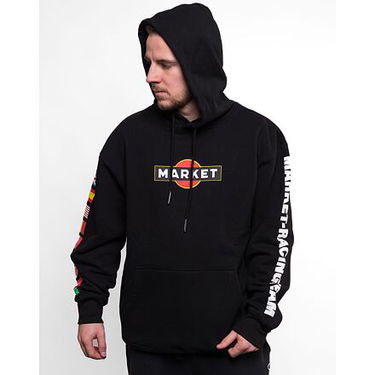 Суитчър MARKET Group 5 Hoodie Черно | 397000413-0001, 1