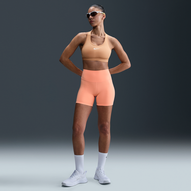 Къси панталони Nike Nike One High-Waisted 5" Bike Shorts Оранжево
 | FN3211-844, 0