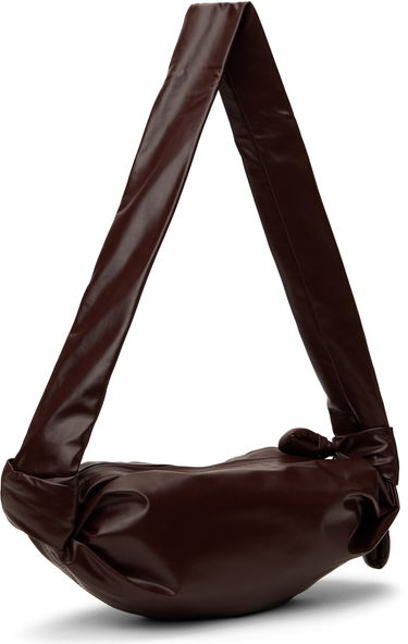 Дамска чанта LEMAIRE Small Soft Croissant Bag Бургунди | BG0092 LL0028, 2