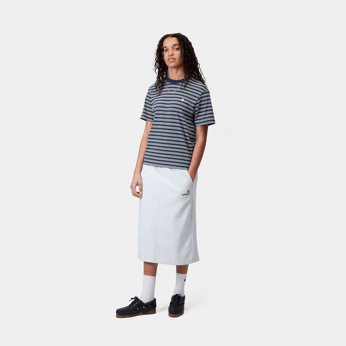 Тениска Carhartt WIP Carhartt WIP Sydney Stripe Short Sleeve T-Shirt Тъмно синьо | I034494_9, 1