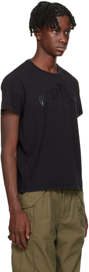 Тениска R13 R13 'New York Boy' T-Shirt Черно | R13WK001-K099A, 4