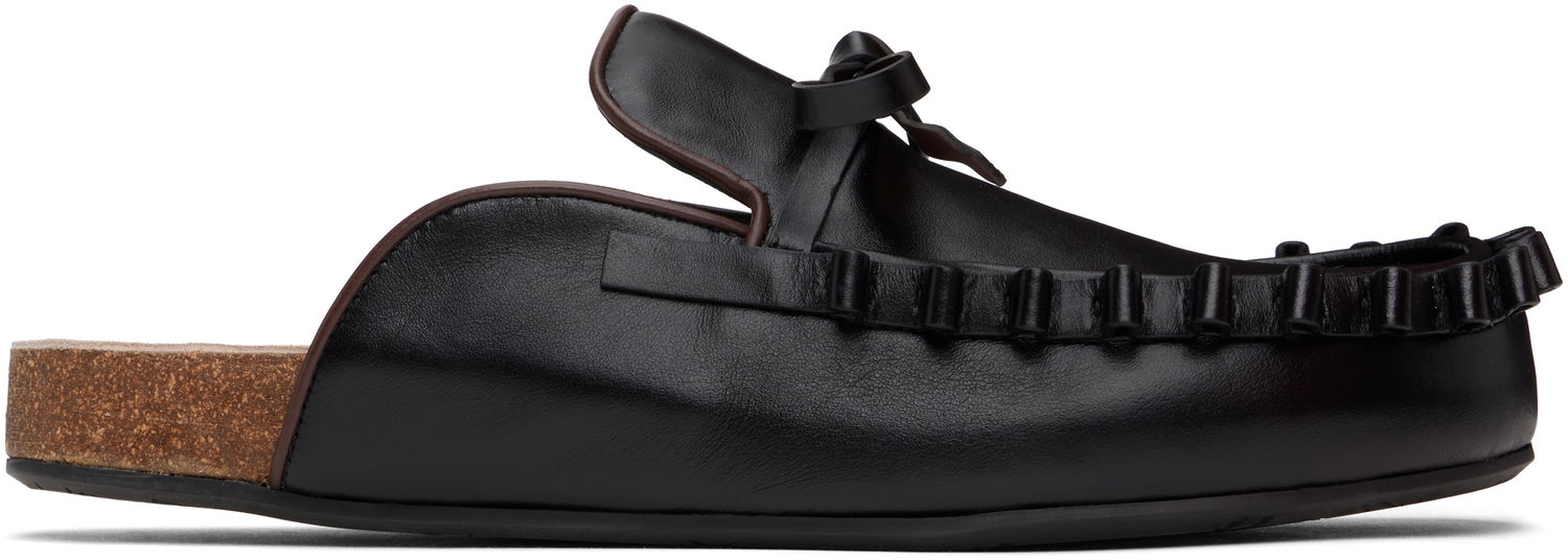 Аксесоари JW Anderson JW Anderson Ruffle Slip-on Loafers Черно | LF0069-LA0323, 0
