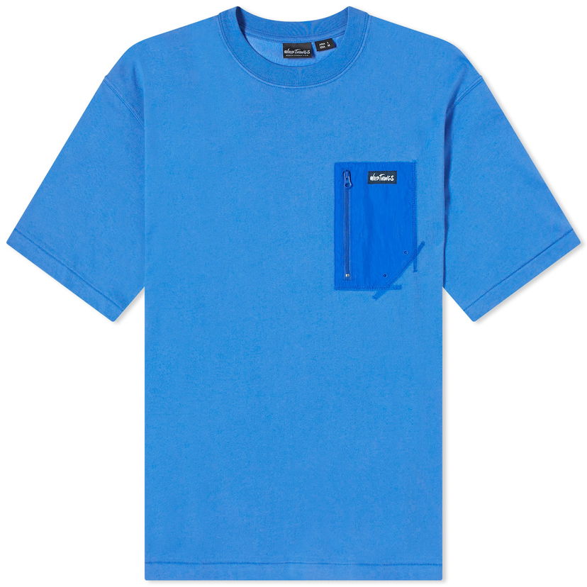 Тениска Wild things Camp Pocket T-Shirt Синьо | WT241-24-BLU