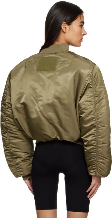 Яке бомбър VETEMENTS Alpha Industries Edition Reversible Bomber Jacket Зелено | VL16JA320G, 2