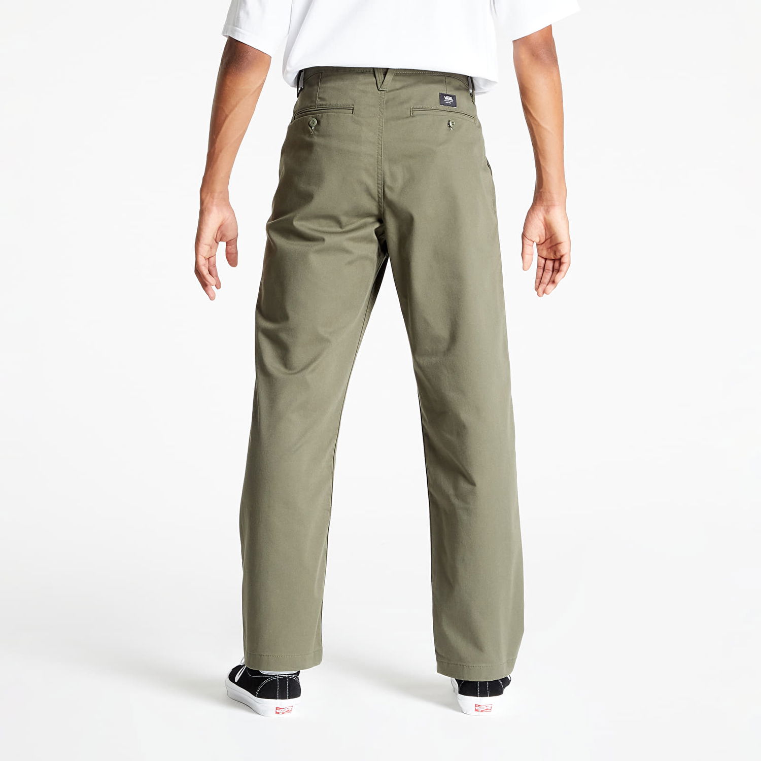Панталони Vans Authentic Chino Loose Pant Зелено | VN0A5FJBKCZ1, 0