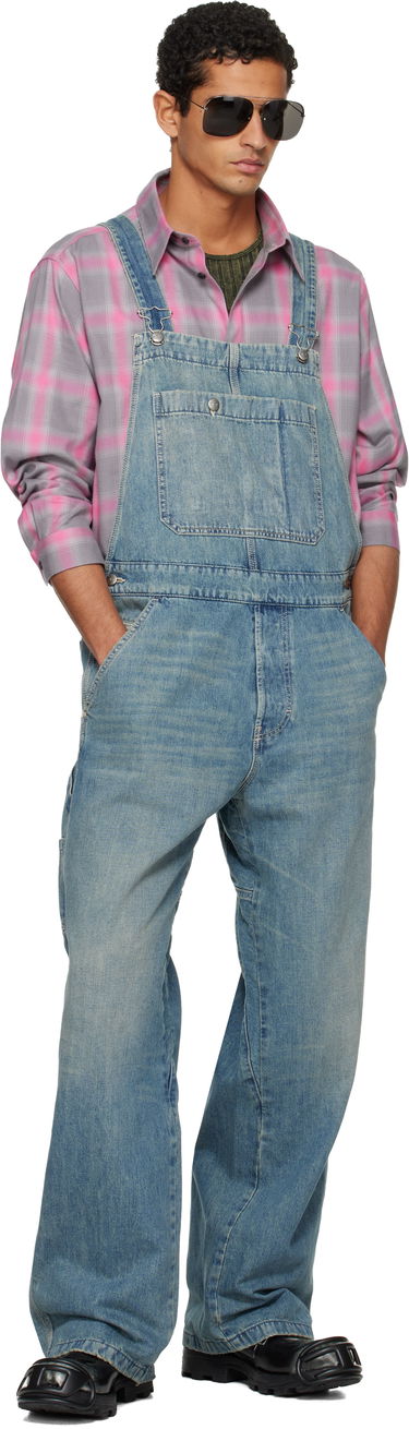 Комбинезон Diesel D-Framu-U Denim Overalls Синьо | A18245-068SK-01, 3