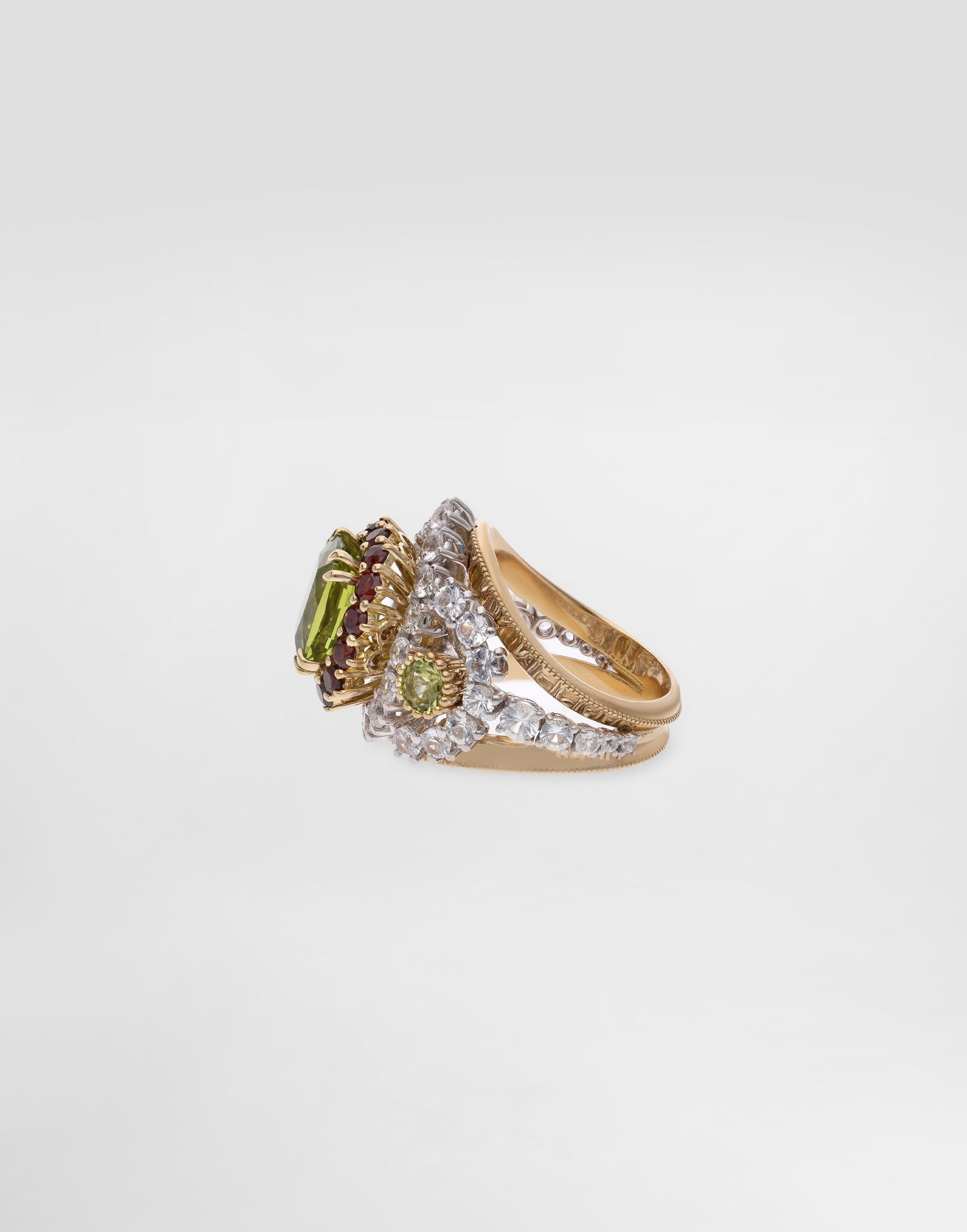 Пръстен Dolce & Gabbana Peridot and Garnet Ring Многоцветен | WRSA6GWPER187583, 1