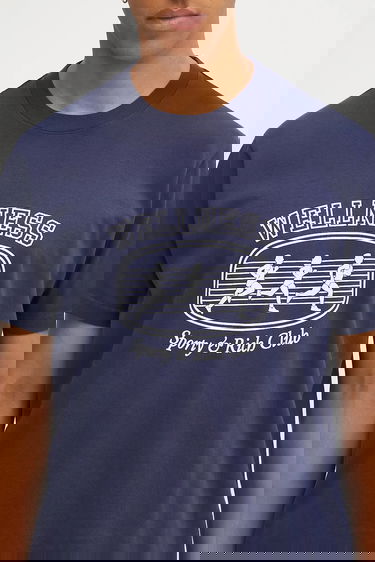 Тениска Sporty & Rich Sporty & Rich Wellness T-Shirt Тъмно синьо | TO043620126BL106, 6