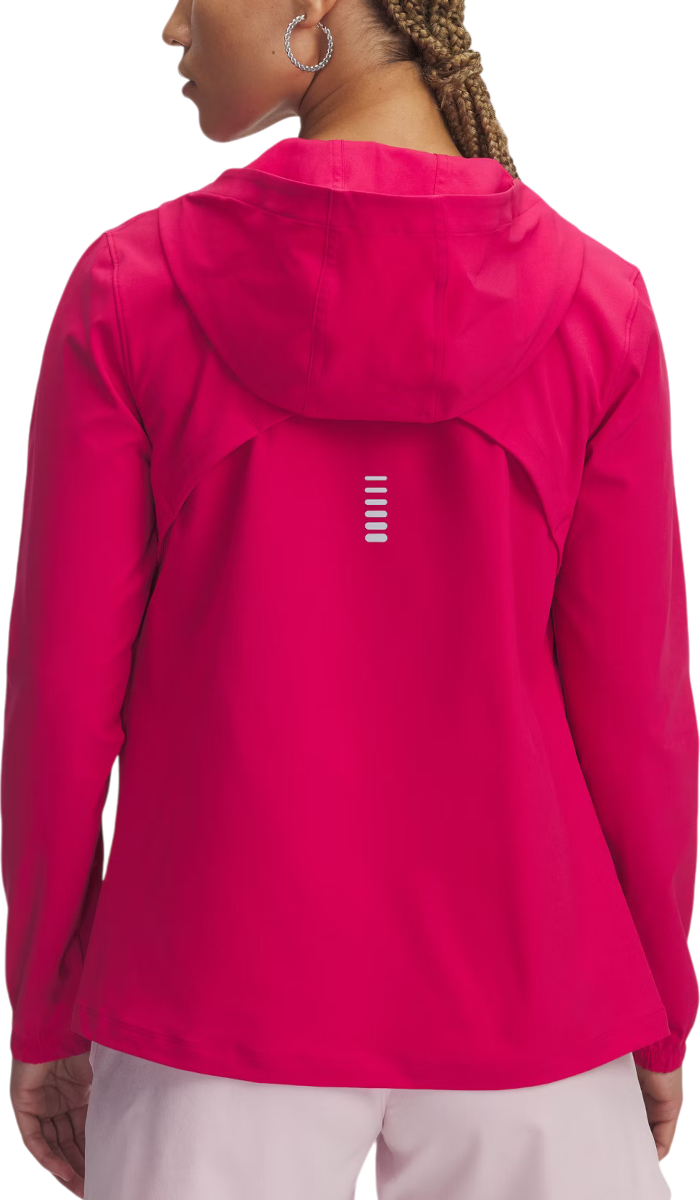 Ветровка Under Armour OutRun the STORM Hooded Jacket Розово | 1377043-681, 1