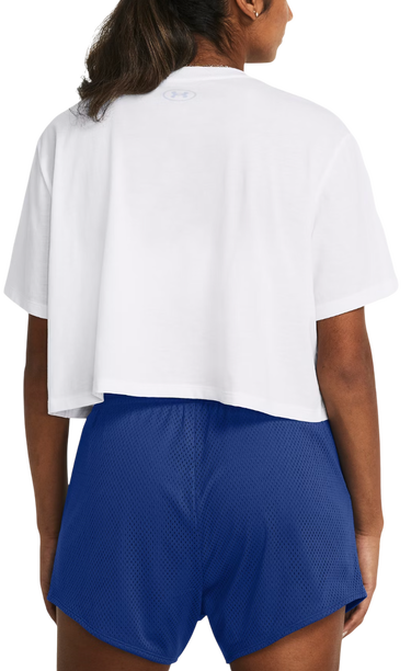 Съкратен топ Under Armour Crop T-Shirt Бяло | 1386846-100, 1