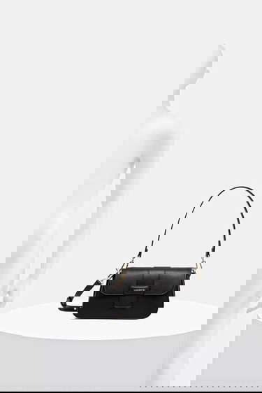 Чанта през рамо Lacoste Structured Flap Shoulder Bag Черно | NF5152AU, 5