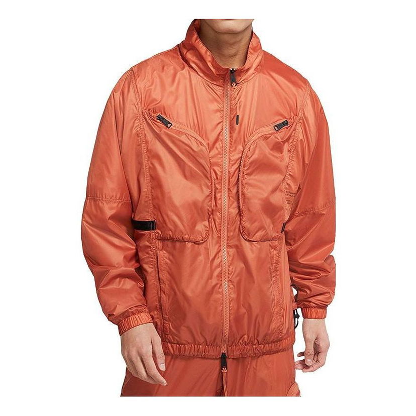 Ветровка Jordan Jordan Stand Collar Zipper Jacket Оранжево
 | DM1864-872