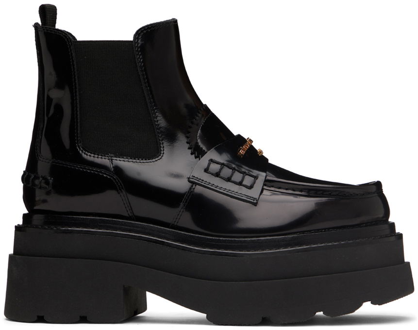 Кецове и обувки Alexander Wang Alexander Wang Carter Chelsea Lug Sole Boots Черно | 30322B022, 0
