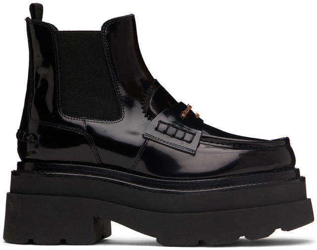 Alexander Wang Carter Chelsea Lug Sole Boots