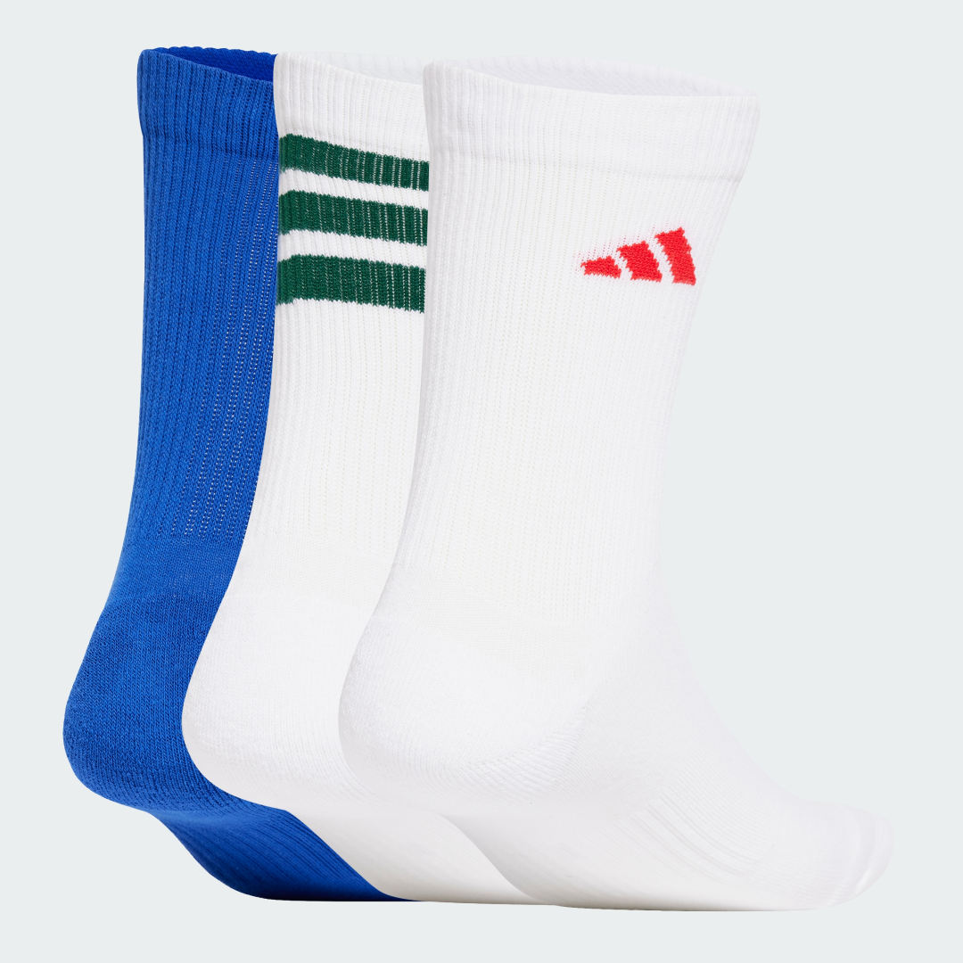 Чорапи adidas Performance 3 Pairs Logo Crew Socks Многоцветен | JD5831, 0