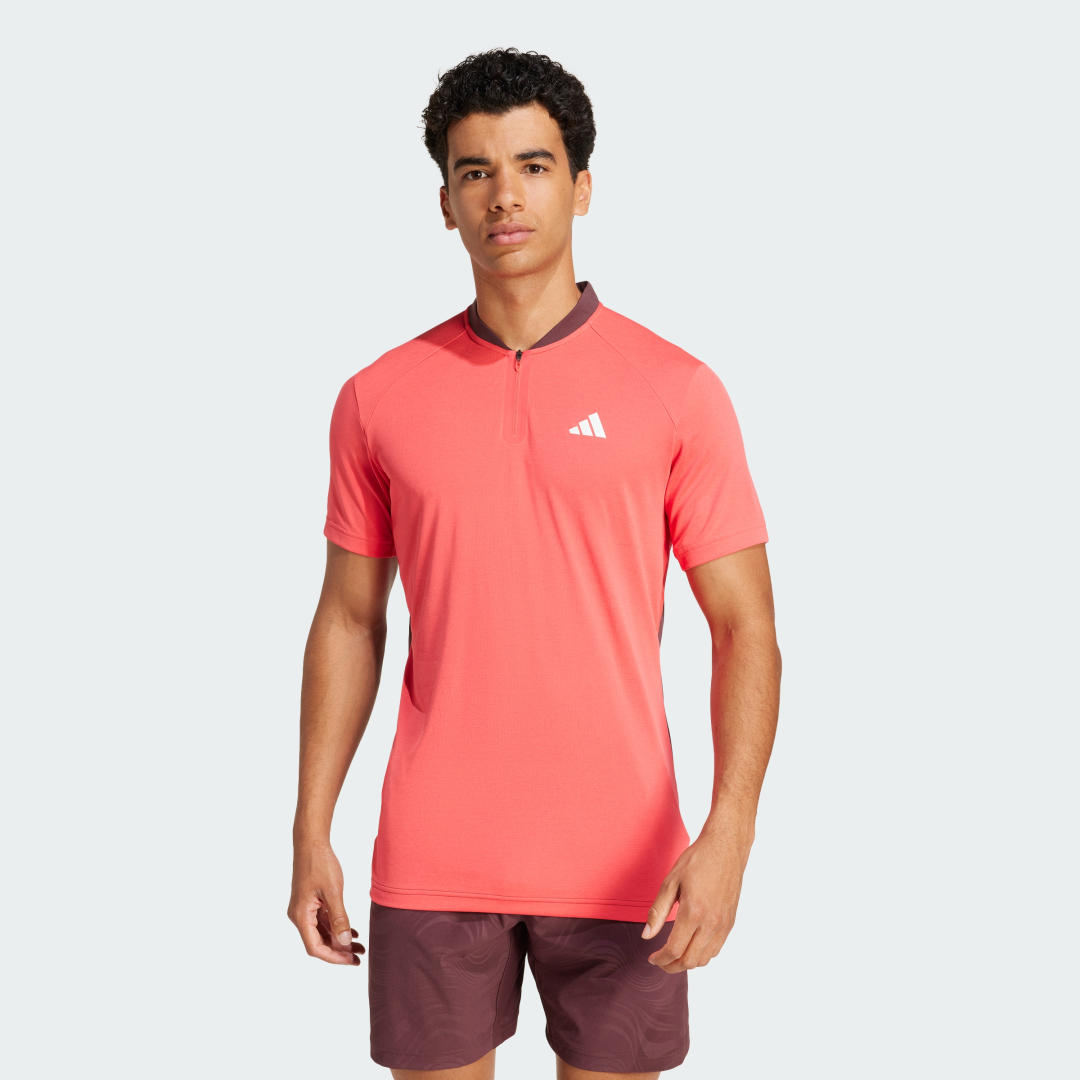 Поло тениска adidas Performance Freelift Climacool Tennis Polo Shirt Розово | JC9295, 0