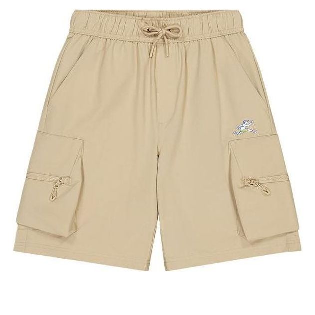 Къси панталони New Balance Graphic Woven Cargo Shorts Бежово | NVE26131-LB