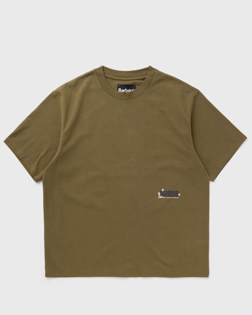 Тениска Barbour Leonard Oversized T-Shirt Зелено | MTS1353OL71