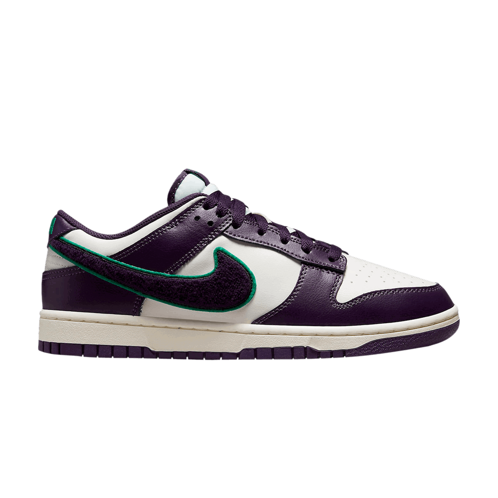 Кецове и обувки Nike Dunk Low Chenille Swoosh "Purple White" Лилаво | DQ7683-100, 0