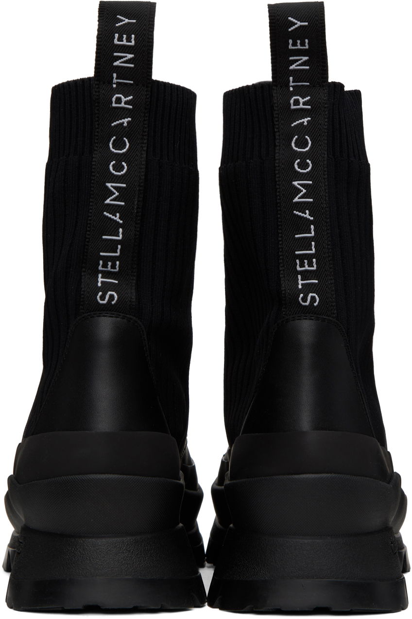 Кецове и обувки Stella McCartney Trace Biker Boots Черно | 810110E00058, 1