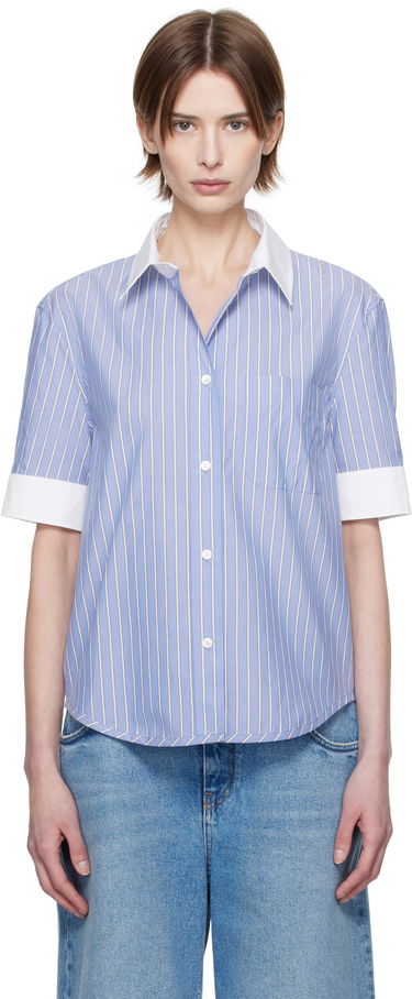 Риза Marni Marni Striped Shirt Синьо | CAMA0623QS UTC455, 0