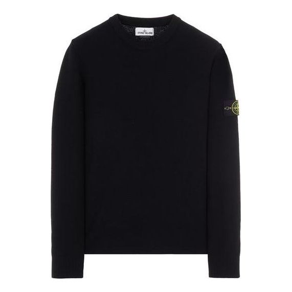Пуловер Stone Island Stone Island Crewneck Pullover Черно | 7715526A1-V0029, 0