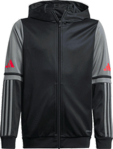 Суитчър adidas Originals SQ25 Hooded Jacket Черно | jd6087, 0