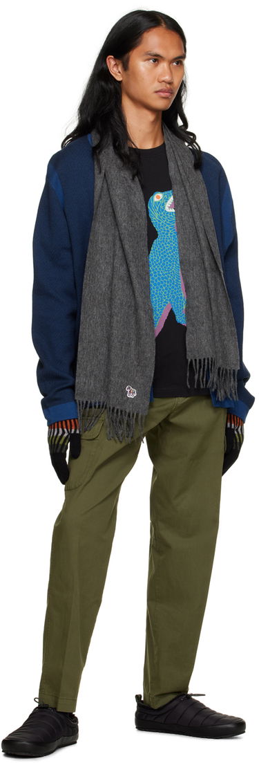Шал Paul Smith Zebra Scarf Сиво | M2A-150K-JZEBRA-76-0, 2