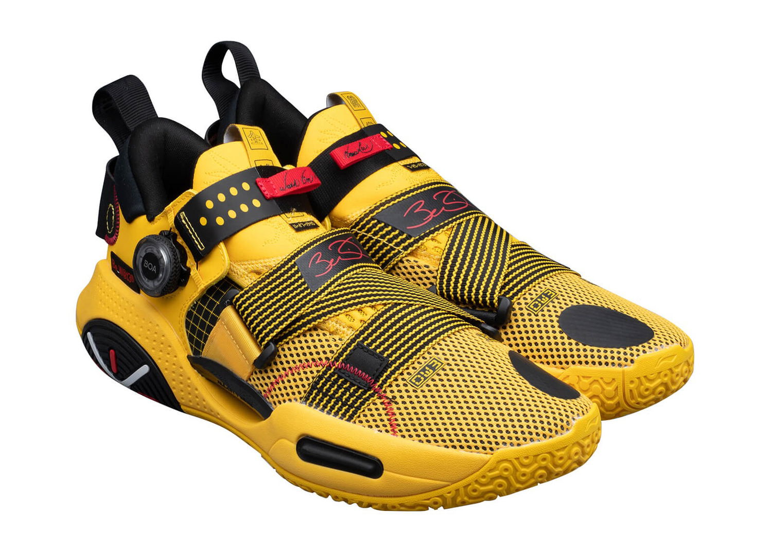 Кецове и обувки Li-Ning Wade All City 9 V2 BOA Bruce Lee Жълто | ABAR121-4, 1