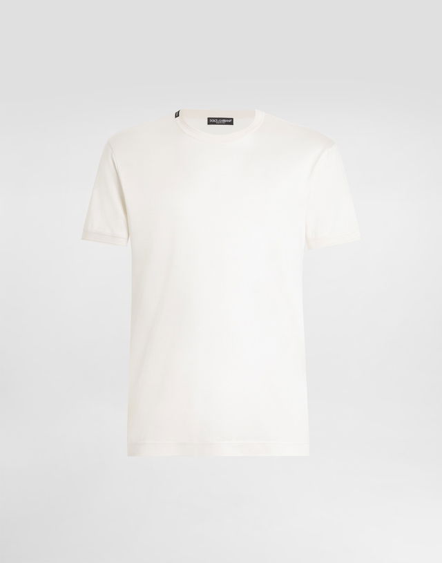 Dolce & Gabbana Silk Short-Sleeved T-Shirt