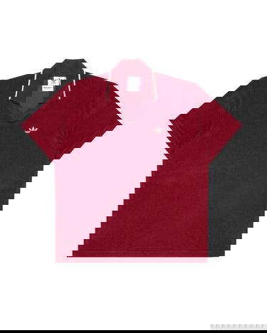 Поло тениска adidas Originals Wales Bonner Terry Polo Shirt Червено | JW1122, 0