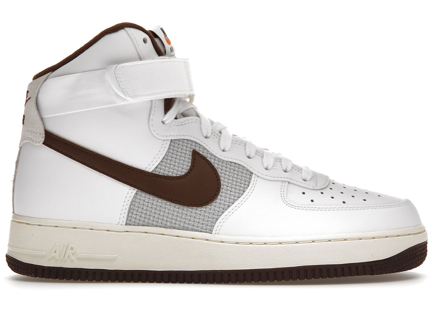 Кецове и обувки Nike Air Force 1 High '07 Vintage White Light Chocolate Бяло | DM0209-101, 0