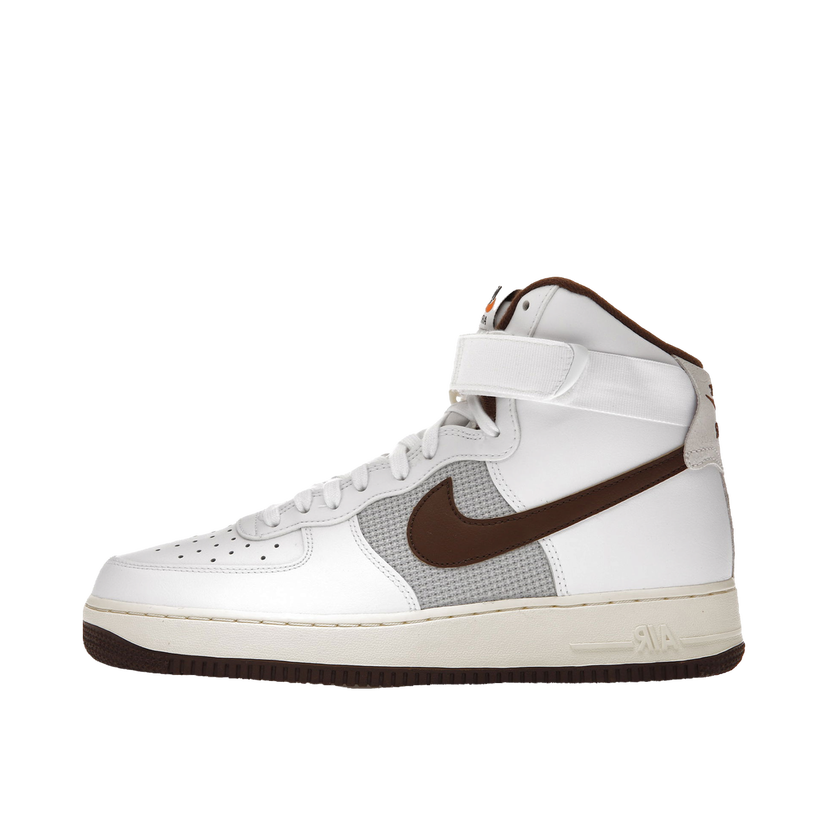 Кецове и обувки Nike Air Force 1 High '07 Vintage White Light Chocolate Бяло | DM0209-101