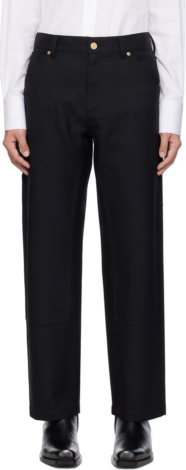 Карго панталони Versace Versace Carpenter Trousers Черно | 1018885_1A08771, 0