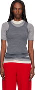 Jil Sander Lightweight Technical Wool Jersey Tank Top