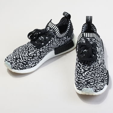 Кецове и обувки adidas Originals NMD_R1 Primeknit ''Zebra'' Черно | BY3013, 2