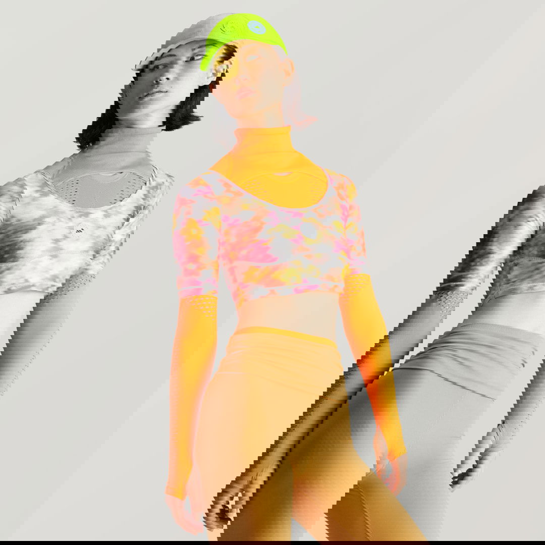 Тениска adidas Performance adidas by Stella McCartney Crop Top Оранжево
 | IX4374, 0