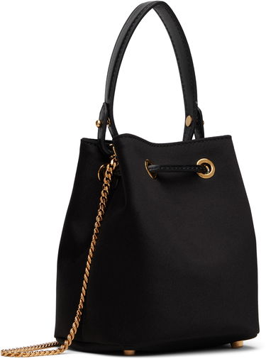Дамска чанта Versace Versace 'La Medusa' Satin Mini Bucket Bag Черно | 1017754_1A11479, 2