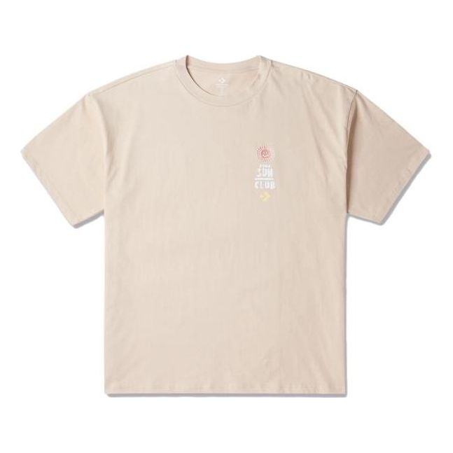 Тениска Converse Summer Beach Graphic T-Shirt Бежово | 10025877-A03