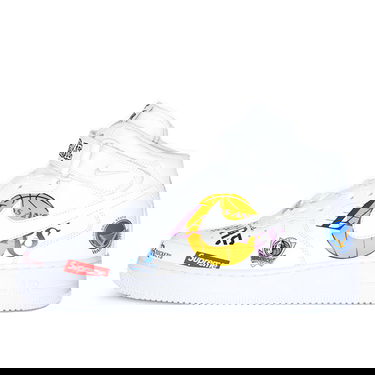 Кецове и обувки Nike Supreme x NBA x Air Force 1 Mid 07 Бяло | AQ8017-100, 3