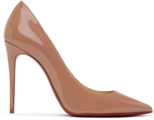 Christian Louboutin Kate 100 Patent Leather Pumps