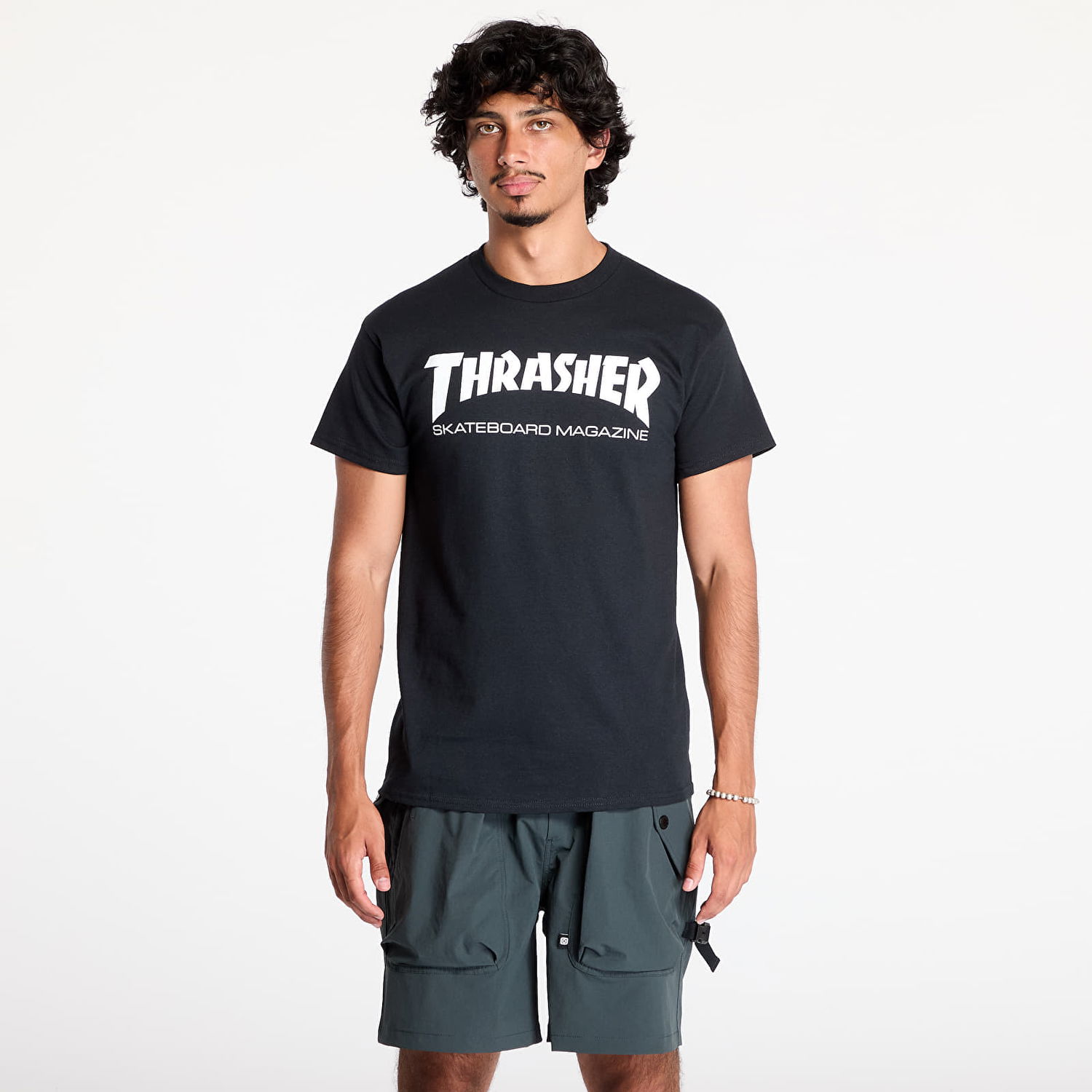 Тениска Thrasher Skate Magazine T-Shirt Черно | 110101BK, 0