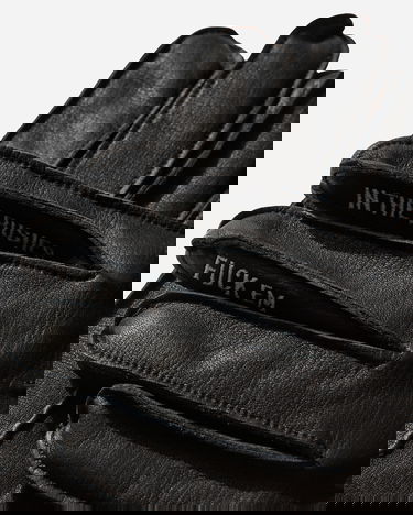 Ръкавици Neighborhood Stitched Leather Gloves Черно | 252DPNH-AC02 BLACK, 5