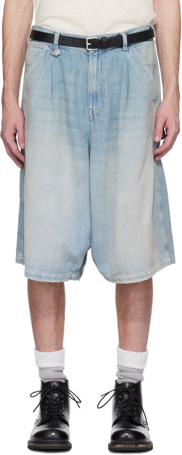 Къси панталони R13 R13 Jesse Carpenter Denim Shorts Синьо | R13MD153-D045A, 0